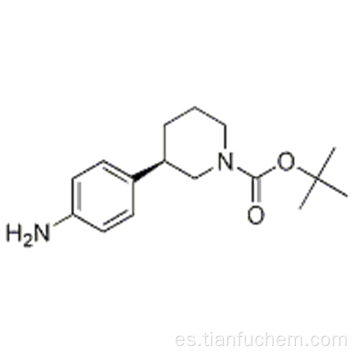 3- (4-aMinophenyl) piperidine-1-carboxilato de (R) -tert-butilo CAS 1263284-59-8